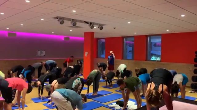 Teaching Yoga at Club Med Val Thorens Sensations-February 2019 смотреть онлайн