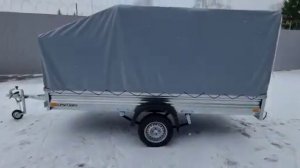 Прицеп спутник эксперт под снегоход