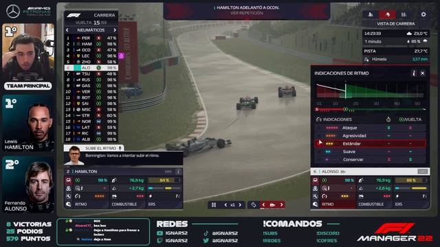 ¡FINAL BAJO SC! #18 | F1 Manager 2022 - MERCEDES - Temporada 1 смотреть онлайн