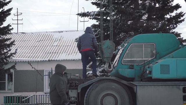 Главная елка Рубцовска: откуда и как она приехала? смотреть онлайн