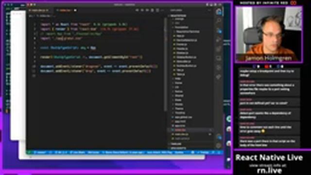 React Native Live -- Open Source hacking with Jamon смотреть онлайн