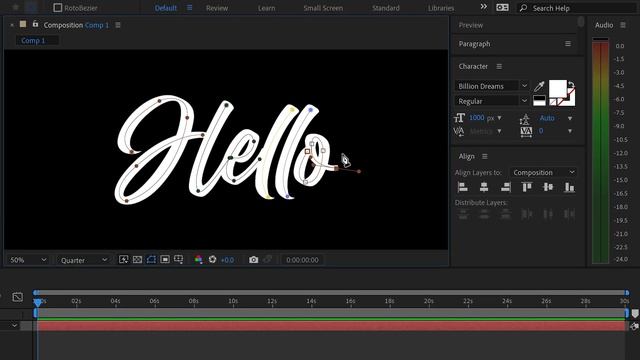 After Effects ✏️ Handwriting Text Reveal Animation | Tutorial смотреть онлайн