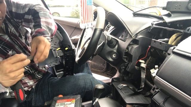 TOYOTA CAMRY STEREO PROBLEM SWAP OUT(2012-14) CD RADIO AM FM RECEIVER TOUCH SCREEN DISPLAY смотреть онлайн