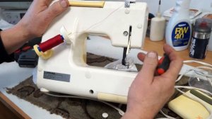 ремонт швейной машинки ягуар мини, Jaguar mini sewing machine