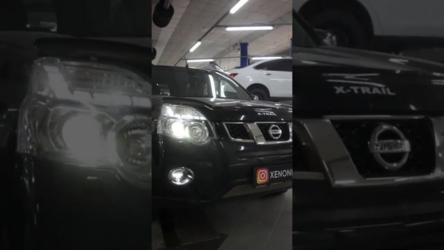 Ниссан Х-Трейл T31 разбор фар, замена линз на BI-LED AOZOOM, замена птф смотреть онлайн