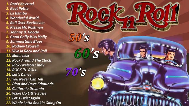 Oldies Mix 50s 60s Rock N Roll 🔥 Top 50s 60s Rock N Roll Hits Playlist 🔥50s 60s Rock N Roll Songs