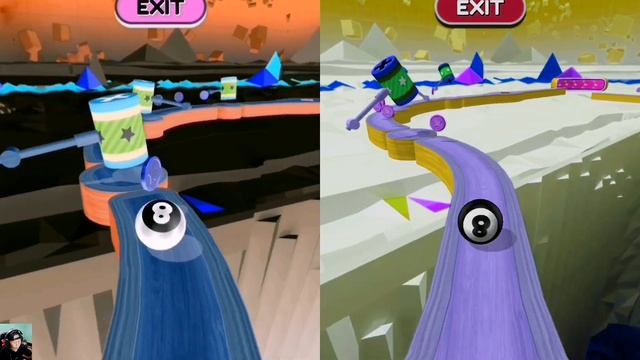 Going Balls Game Vs 8 Ball | Video Reverse Gameplay SpeedRun #1063 смотреть онлайн