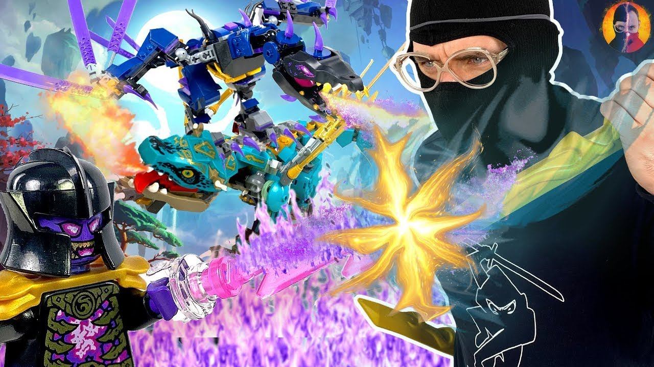 LEGO ДРАКОН ОВЕРЛОРДА VS ЛЕГО ДРАКОН ИЗ ДЖУНГЛЕЙ - БИТВА ДРАКОНОВ НИНДЗЯГО смотреть онлайн