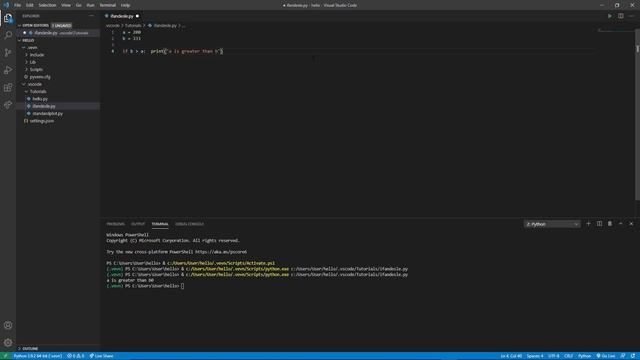 Python If ..else смотреть онлайн