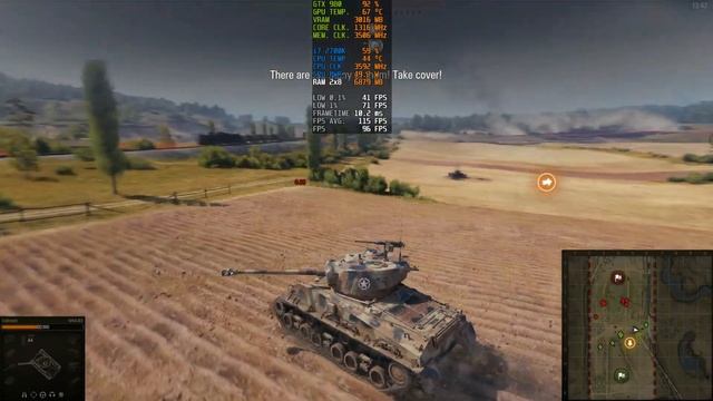 World Of Tanks | 1080p | GTX 980 | I7 2700K | 16GB RAM | 240GB SSD