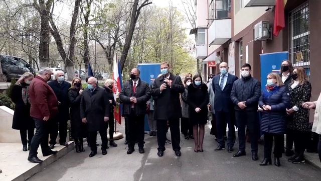 Открытие памятника Мицкевичу 29.04.2022 смотреть онлайн