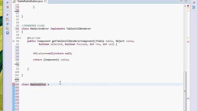 Java JTable Ep.12 - Add RadioButton Column смотреть онлайн