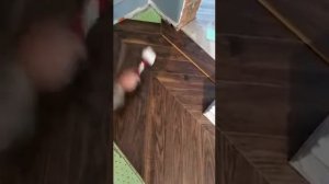 Как правильно укладывать ламинат, ( французская ёлочка)