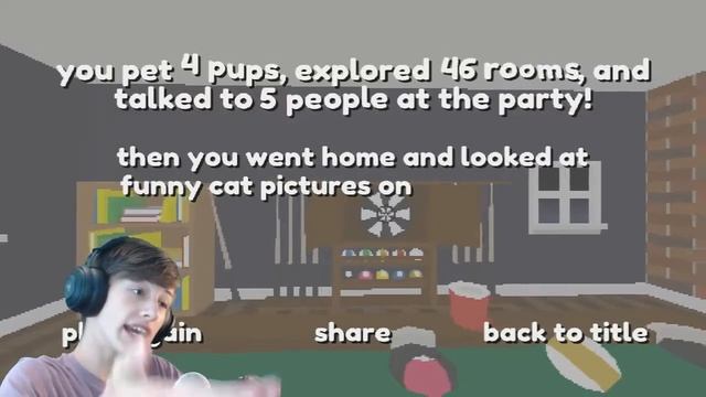 Where's the doggo!? | Pet the pup at the party смотреть онлайн