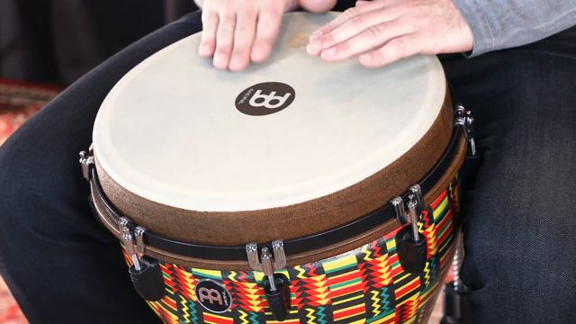 MEINL Percussion 14" Jumbo Djembe, Simbra JD14SI смотреть онлайн