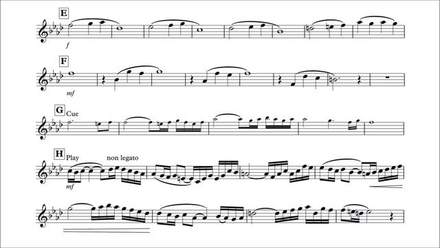 Clarinet Play-Along - Concerto pour Une Voix - Saint-Preux - with sheet music смотреть онлайн