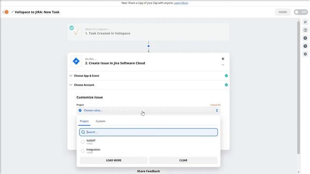 Valispace - Zapier example set up instructions (Jira) смотреть онлайн