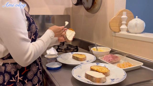 【vlog】美容DAYから始まる20代社会人の休日/オープンサンドの朝食/スタバ/美容室/パストラミサンドイッチ/ランチ смотреть онлайн