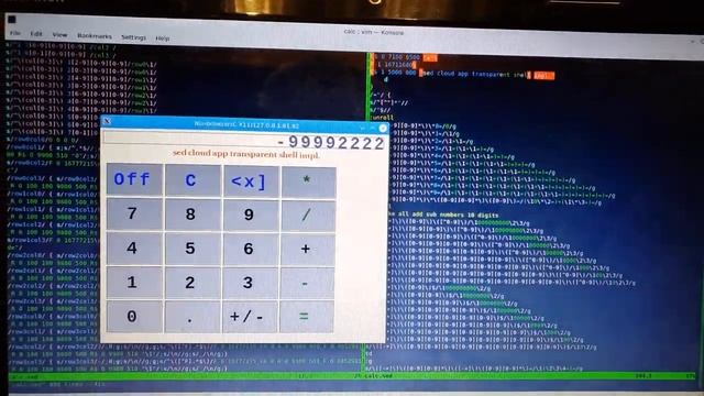 Sed script as stand alone cloud gui app add sub mul 10 dig calc смотреть онлайн