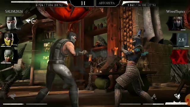 классическая команда имба!!! MORTAL KOMBAT MOBILE смотреть онлайн