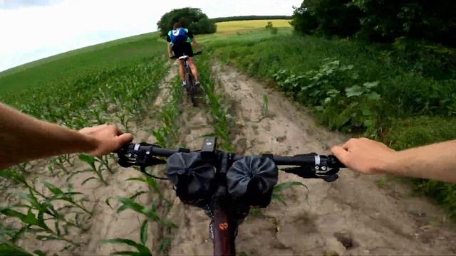 Выехали втроём, а вернулся один. Велопоездка на морозовский разрез. смотреть онлайн