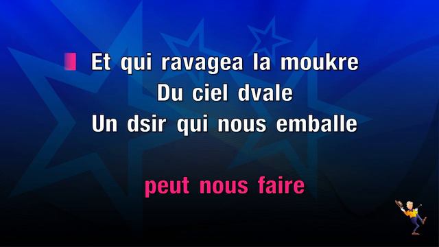 Foule Sentimentale - Alain Souchon (KARAOKE) смотреть онлайн