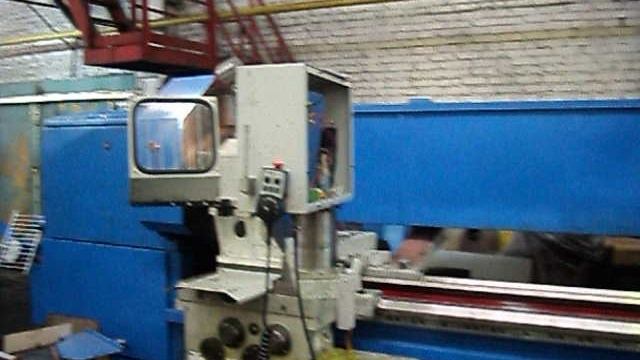 Специальный токарный станок с ЧПУ мод. РТ117Ф3 РМЦ 5000мм. ЧПУ НЦ210 Проивода ОМРОН Испытание станка смотреть онлайн