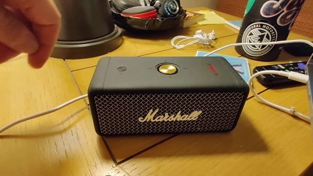 Marshall Emberton -- start up & power down sounds смотреть онлайн