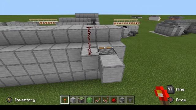 Easy RedStone Torch Key Entrance / MineCraft BedRock смотреть онлайн