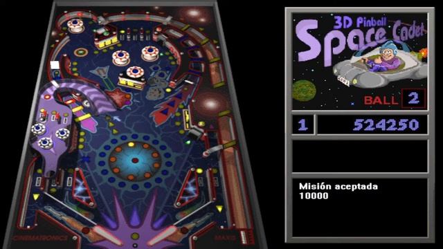 Space Cadet 3D Pinball in Windows 10 (Full Tilt Pinball) Gameplay Part 09 смотреть онлайн