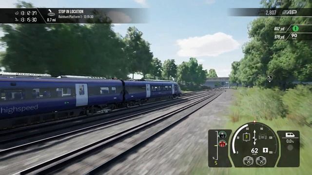 Train Sim World 3 | Southeastern High Speed Route Extension | British High Speed Railway HS1 Line смотреть онлайн