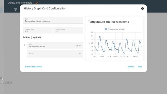 Home Assistant - Configuring a History-Graph card смотреть онлайн