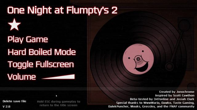 One Night At Flumpty's 2 прохождение №1