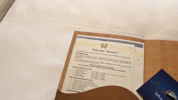 Concierge Family Ocean View Veranda Stateroom 12516 Tour | Disney Dream