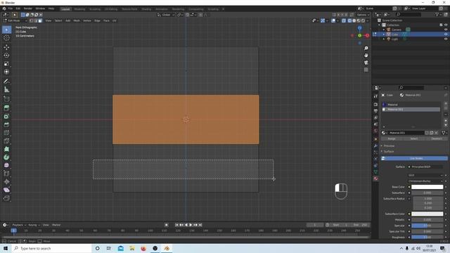 Blender 2.92 Tutorial: How To Color Different Areas Of An Object Using Face Select In Edit Mode. смотреть онлайн