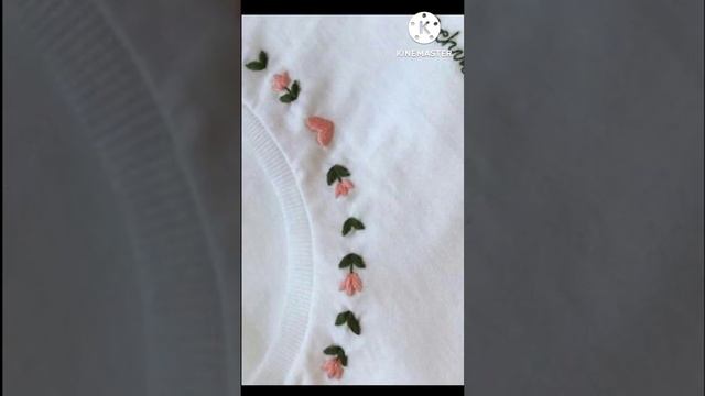Beautiful embroidery tattoos on T-shirts/girls western style out fits/Be modern and shiny смотреть онлайн