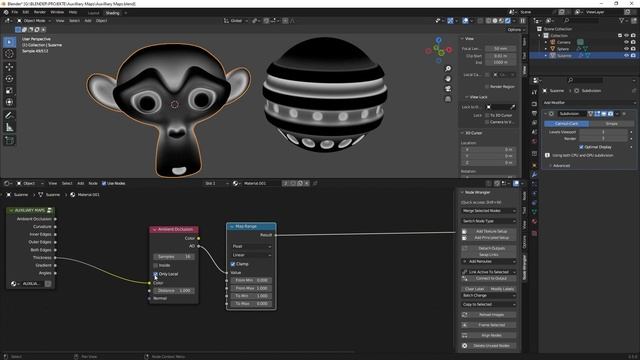 Blender Let's Build Create a Thickness Node смотреть онлайн