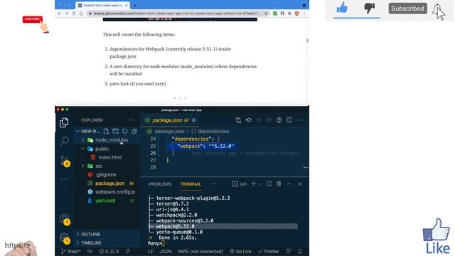 Install Webpack React from Beginner to Expert without CRA pptx смотреть онлайн