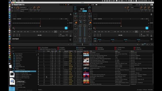 NUO-STEMS v1.0.0 + Traktor Pro & DJ Player Professional (iOS) tutorial on how to use STEMS. смотреть онлайн