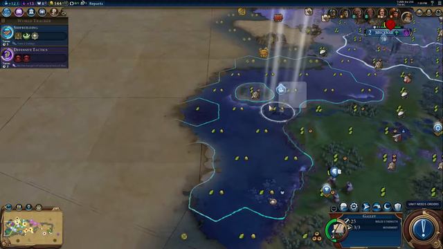 Civ 6 Greece #5 (Emperor, 14 Player, Crowded Fractal Map) смотреть онлайн