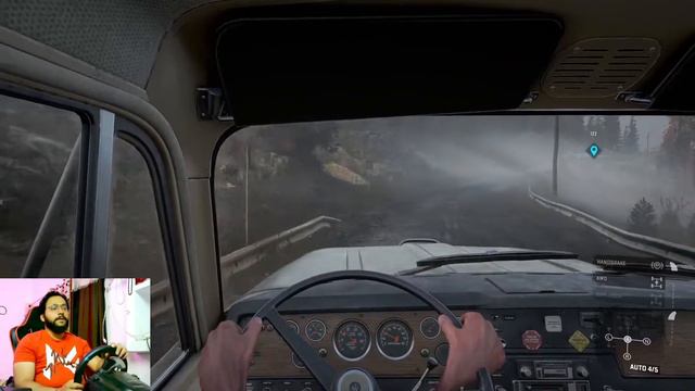 Snow Runner Day-3 Part-2 With Steering Wheel Live смотреть онлайн