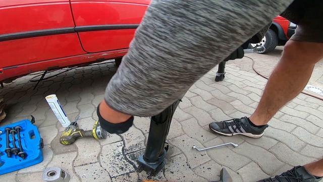 купил редкий Kamei Спойлер и как поменять сайленблок на Golf 2 / Jetta 2 и #jetta2 #jetta #гольф2