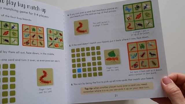 Usborne - Bugs matching games смотреть онлайн