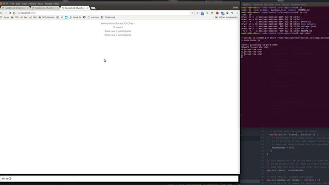 socket.io chat demo смотреть онлайн
