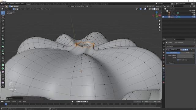 Как сделать тыкву в Blender смотреть онлайн