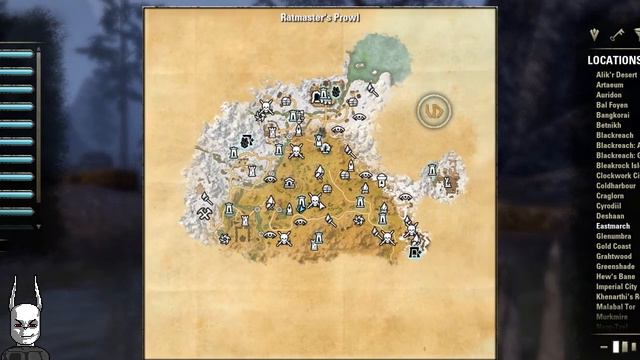 Glenmoril Wyrd Treasure Map Eastmarch [Elder Scrolls Online] ESO