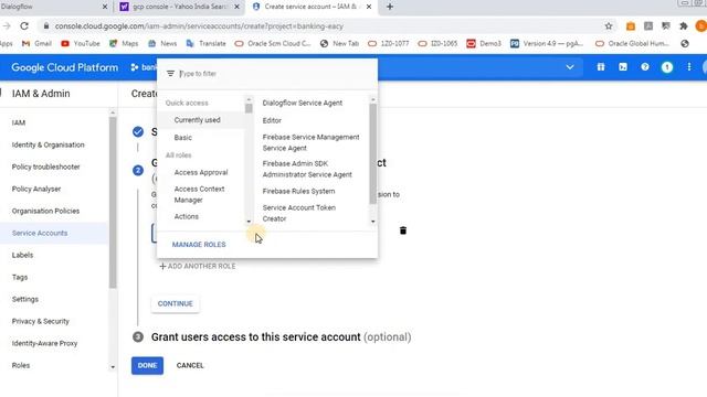How to Create Google Dialogflow platform Service account Credentials?Dialogflow BOT configure in#GC смотреть онлайн