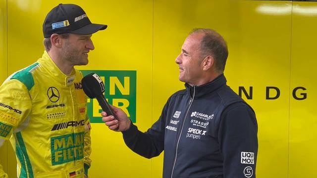 Maro Engel mit Bestzeit in der legendären Mercedes-AMG Mamba beim offiziellen DTM-Test 2023 смотреть онлайн