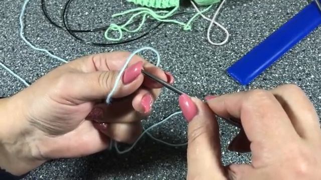 Простые узоры спицами. Рельефная объемная резинка, поворотными рядами и по кругу. смотреть онлайн