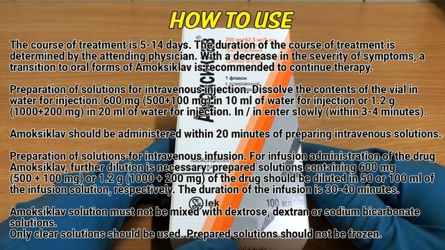 Amoksiklav How To Use: Uses, Dosage, Side Effects, Contraindications